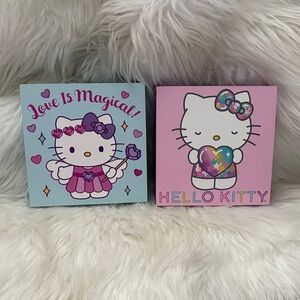 Hello Kitty Pastel Canvas Duo - Pink & Light Blue